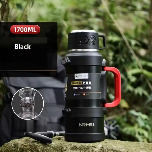Stainless Steel Outdoor Thermos Cup (1700ml)